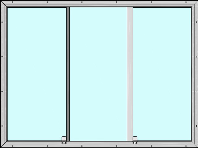 THREE PANEL SLIDER